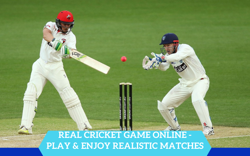 Real Cricket Game Online – Play & Enjoy Realistic Matches