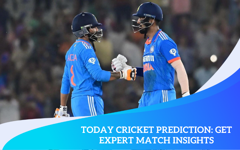 Today Cricket Prediction: Get Expert Match Insights